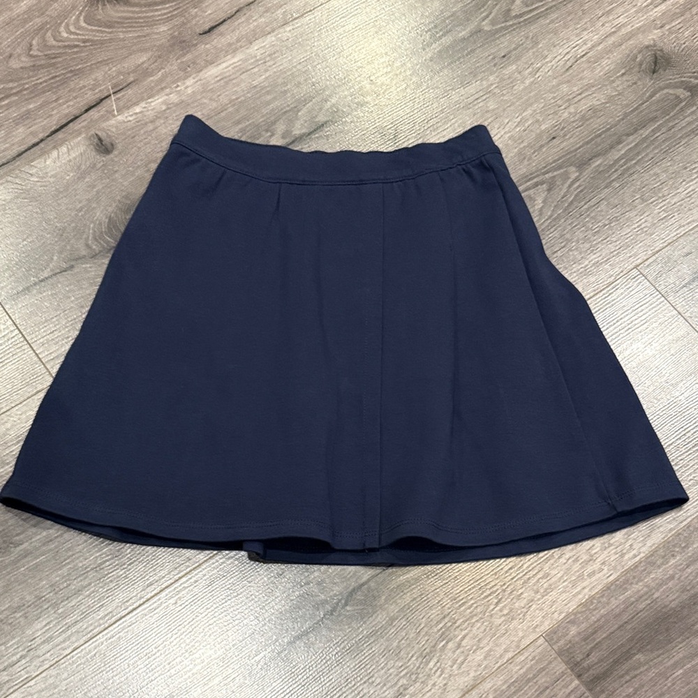 OshKosh B'gosh Dark Blue Pleated Skort Skater Uniform Versatile adorable